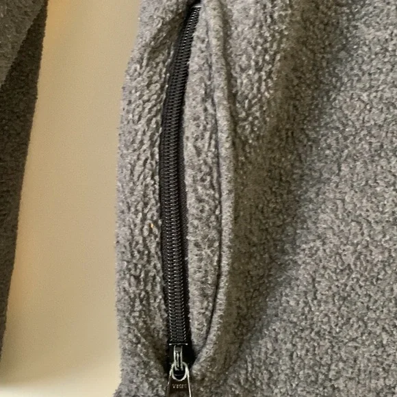 J. CREW. JCMG-MULTIGLISSE. Vintage fleece jacket, 105 jammin logo. Gray - Picture 8 of 11